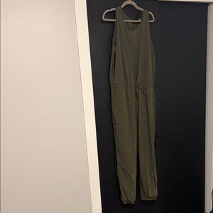 The North Face Khaki Sleeveless Jumpsuit